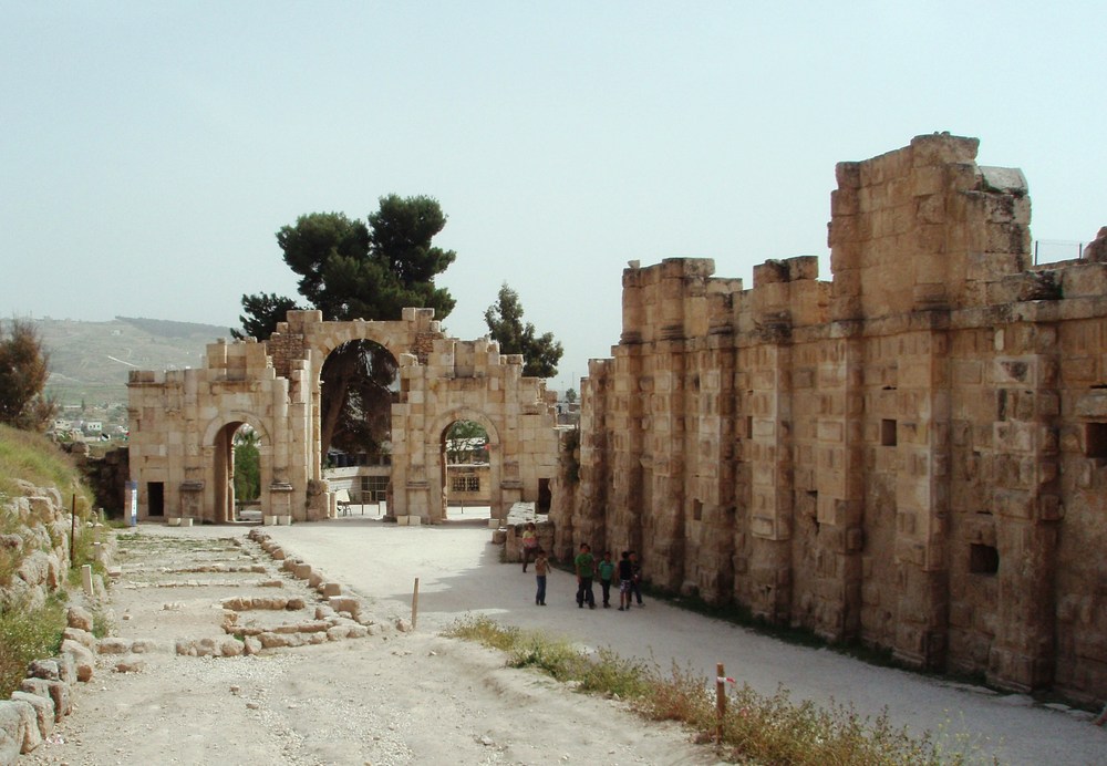 Jordánsko: Jerash 1