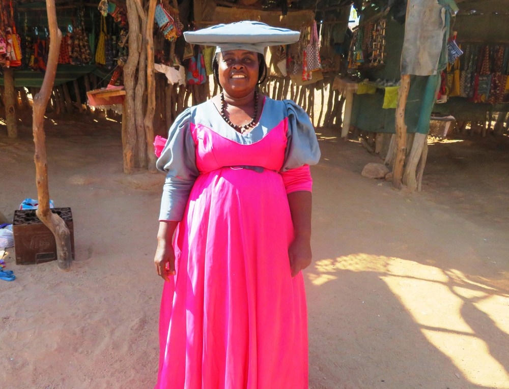 Namibie: Kmen Herero 1