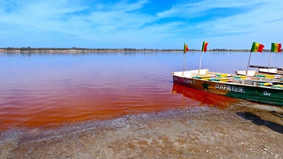 Senegal: Růžové jezero