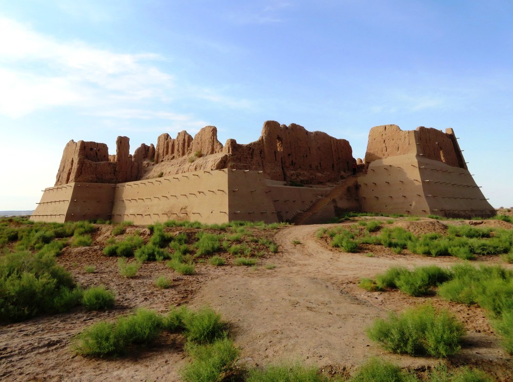 Uzbekistán: Kyzyl-Kala, pevnost