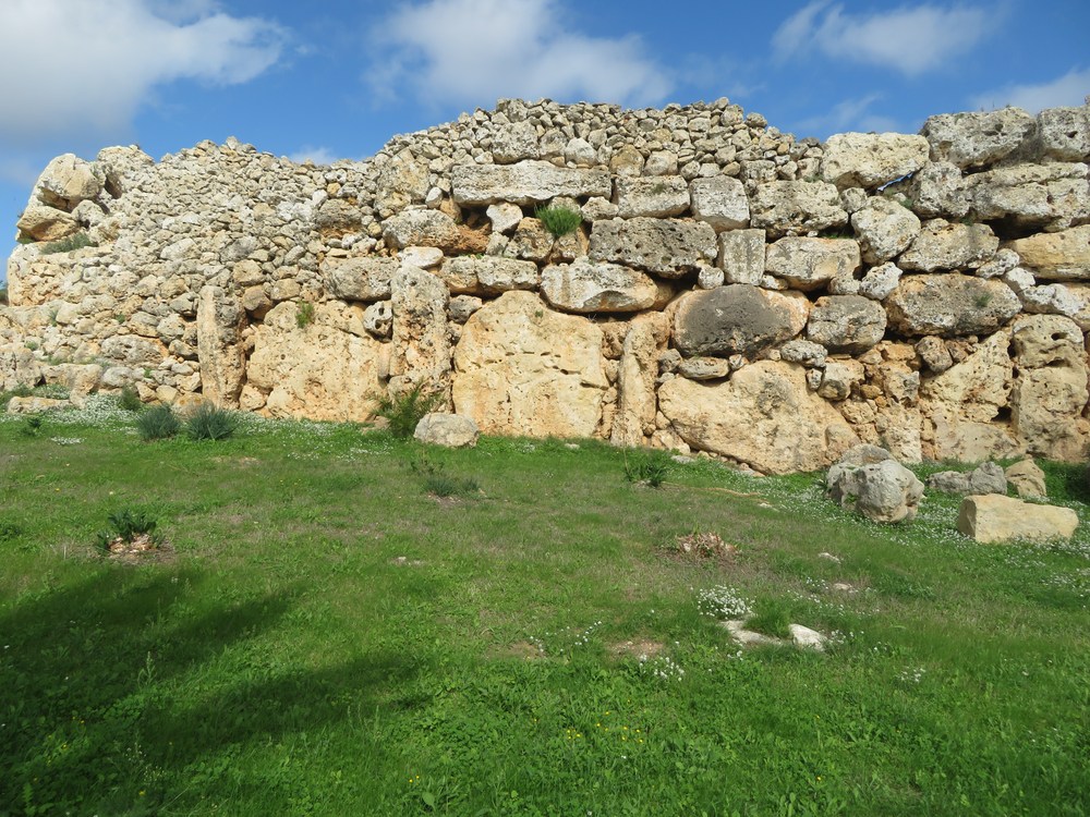Malta: Gozo, Ggantija, megalitické chrámy 1
