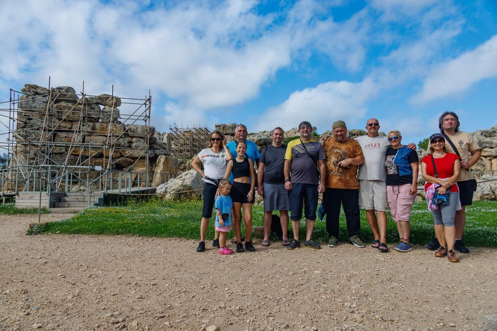 Malta: Gozo, Ggantija, megalitické chrámy 3
