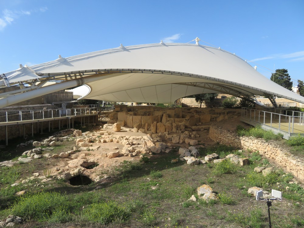 Malta: Tarxien, megalitický chrám 2