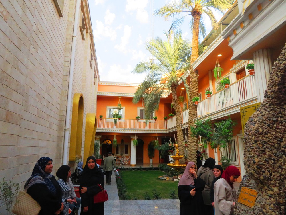 Irák: Basra, kostel syrské církve