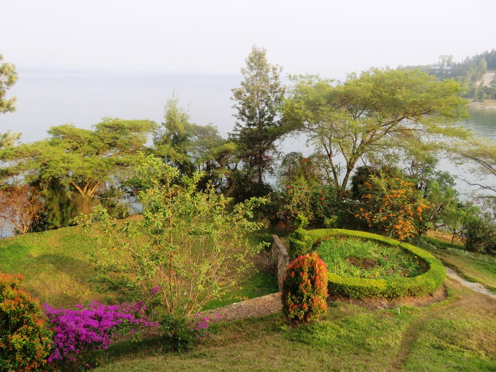 Rwanda: pohled na jezero Kivu